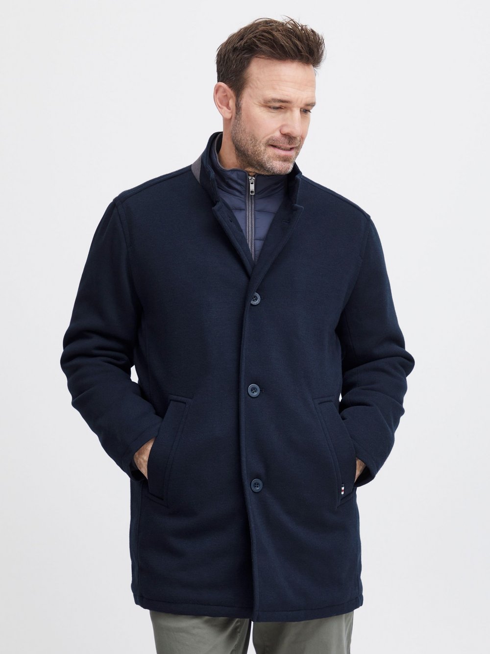 FQ1924 Wollmantel Herren