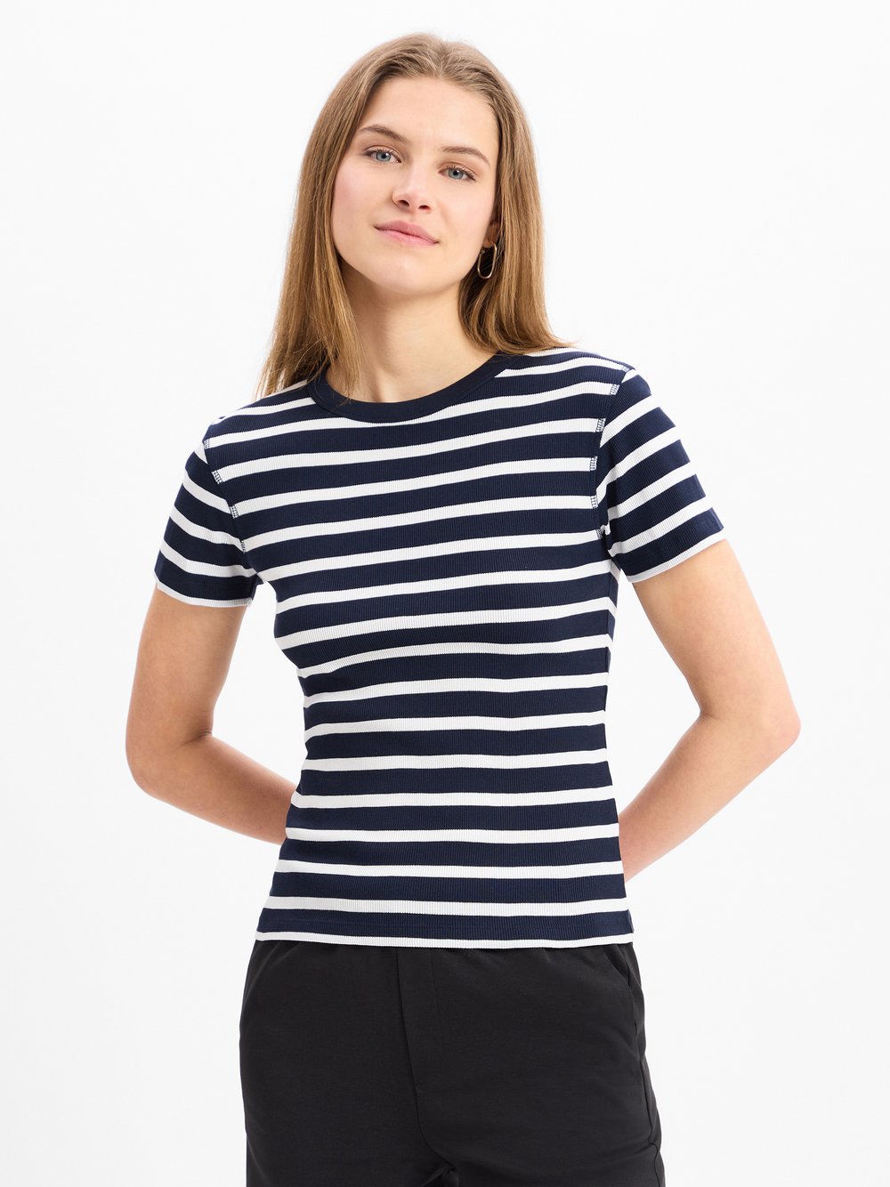 Drykorn T-Shirt Damen Baumwolle gestreift