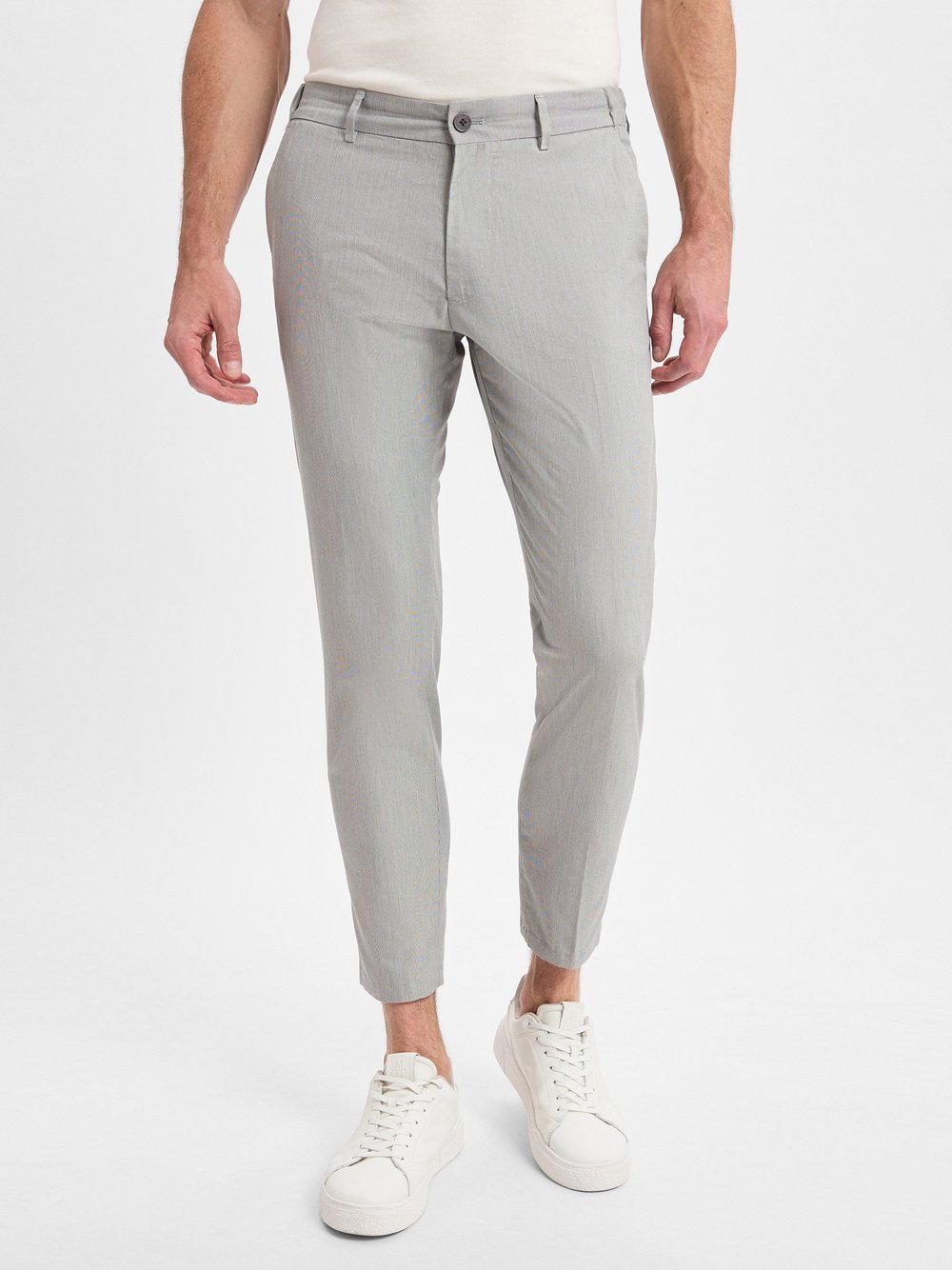Drykorn Businesshose Herren Baumwolle strukturiert