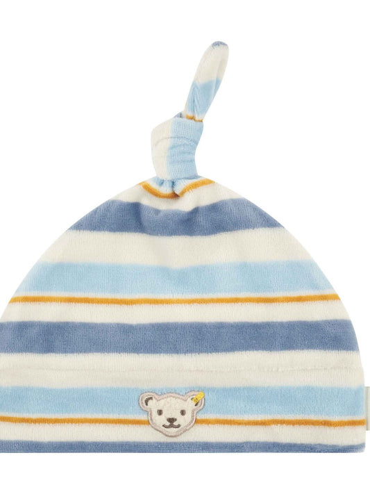 Steiff Mütze Jungen Baumwolle gestreift