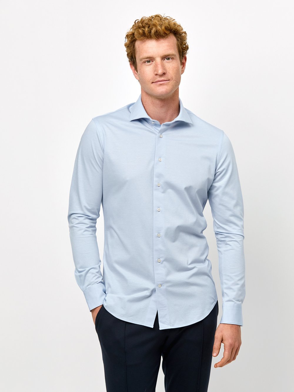 Profuomo Hemd Herren Slim Fit Baumwolle