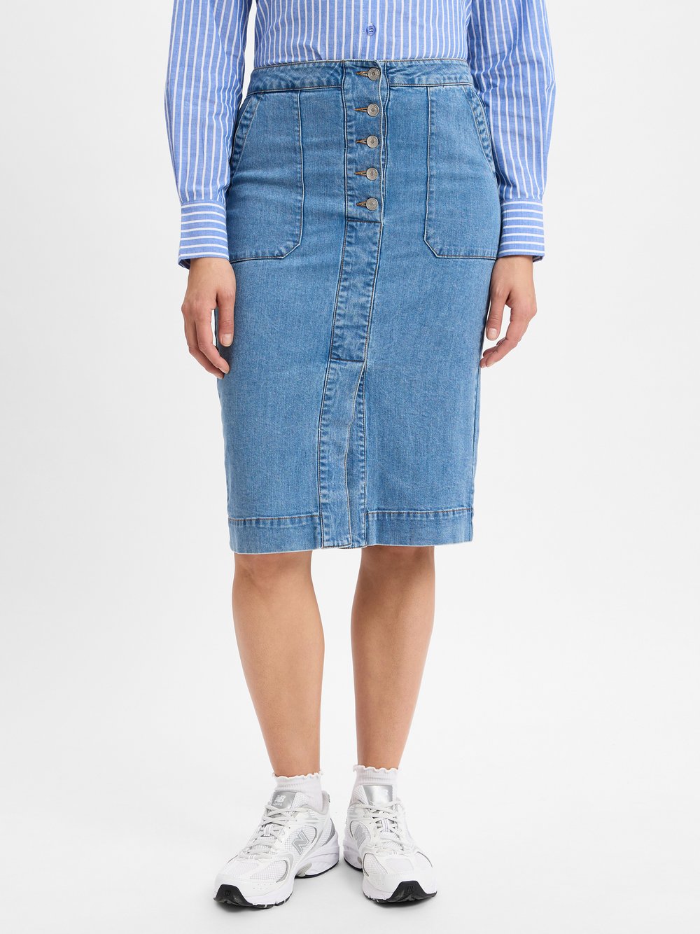 Marie Lund Jeansrock Damen Baumwolle