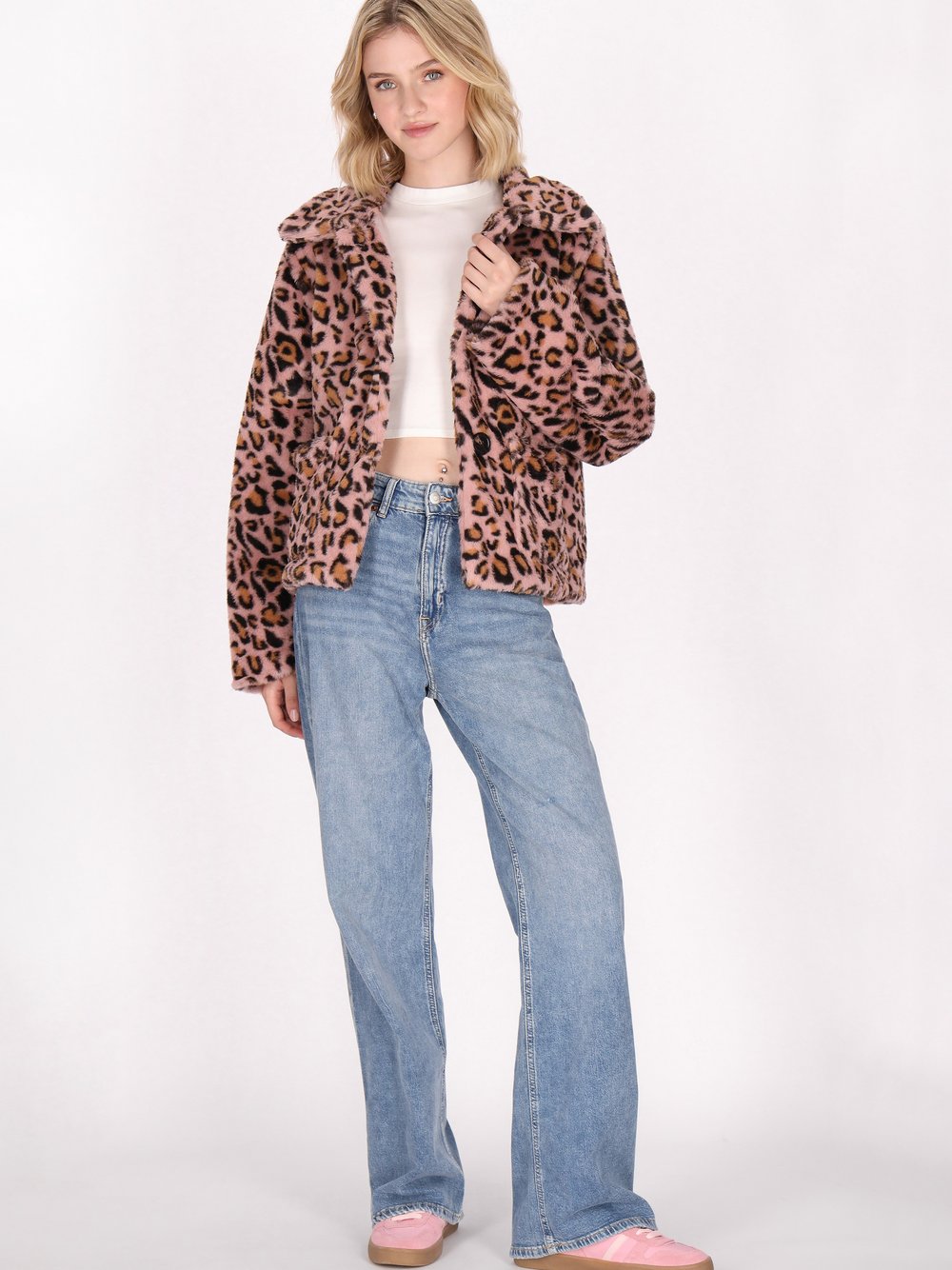 MyMo Jacke Damen gemustert