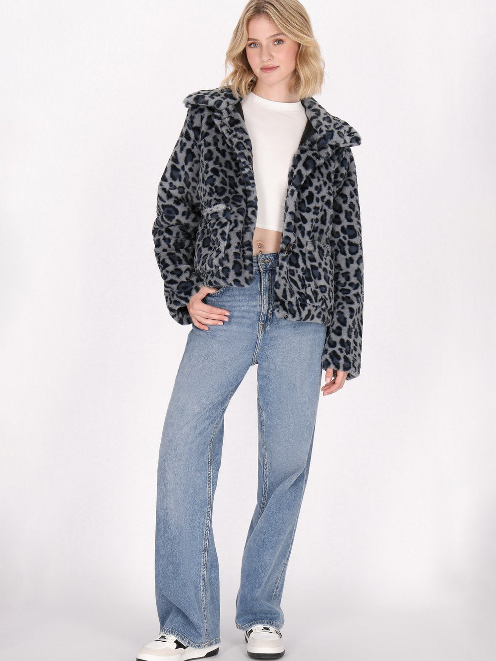 MyMo Jacke Damen gemustert