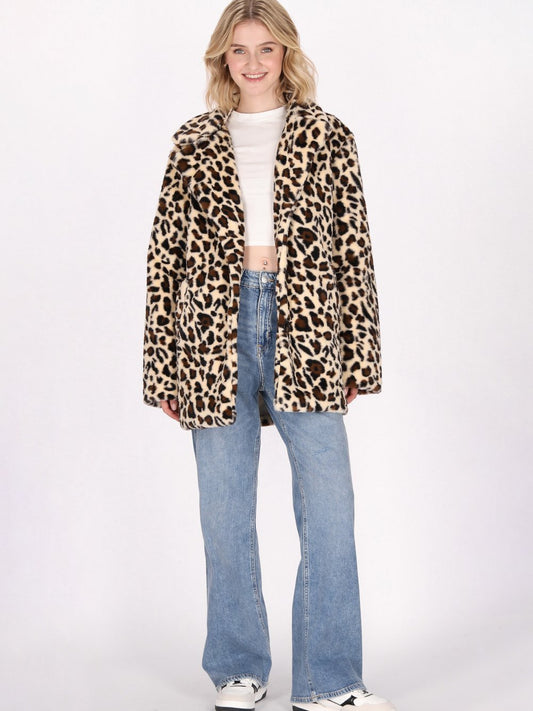 MyMo Mantel Damen gemustert