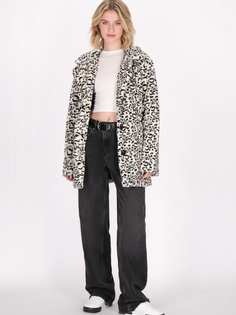 MyMo Mantel Damen gemustert