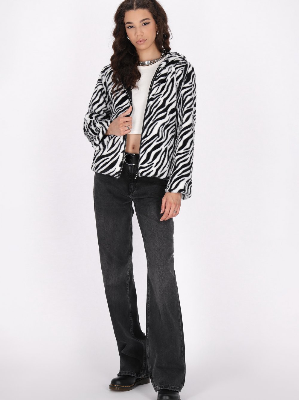 MyMo Jacke Damen gemustert