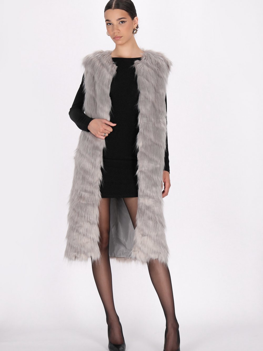 MyMo Weste Damen gestreift