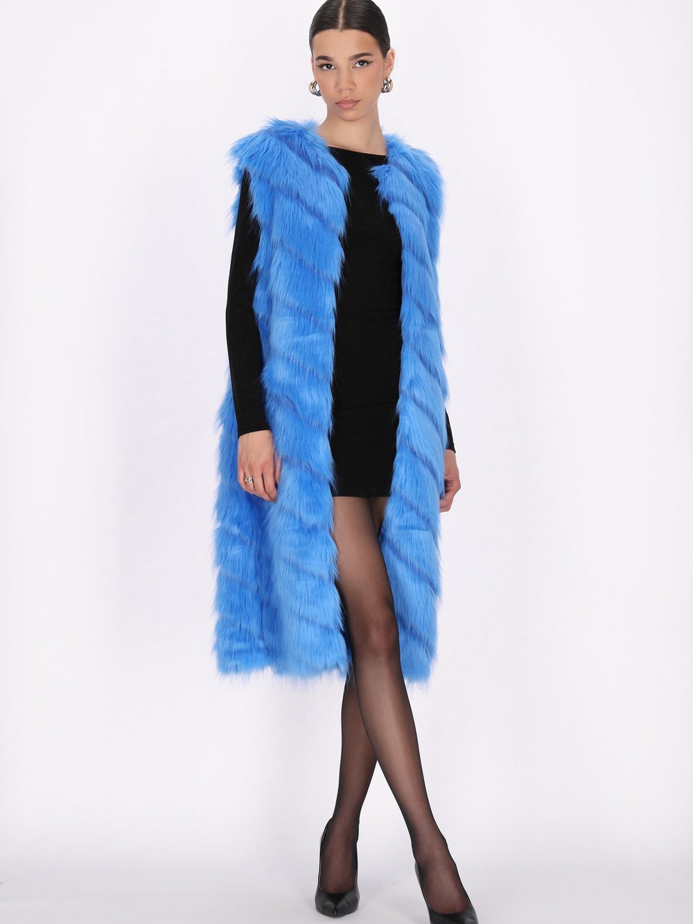 MyMo Weste Damen gestreift