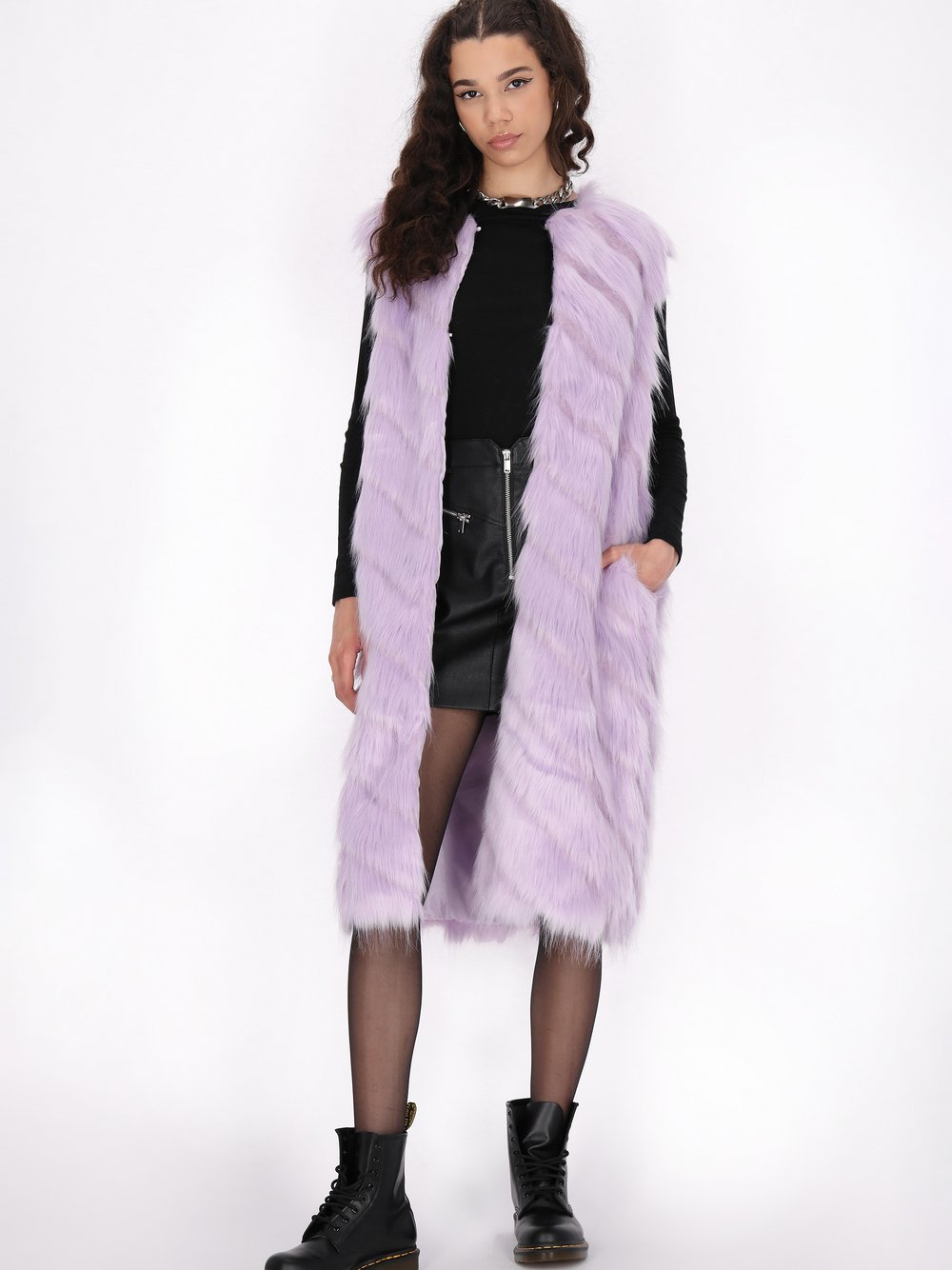 MyMo Weste Damen gestreift