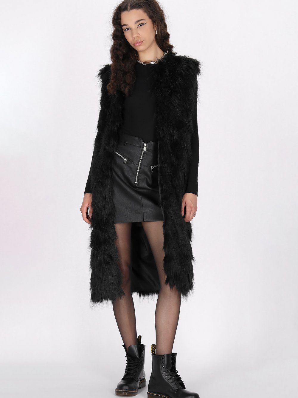 MyMo Weste Damen gestreift