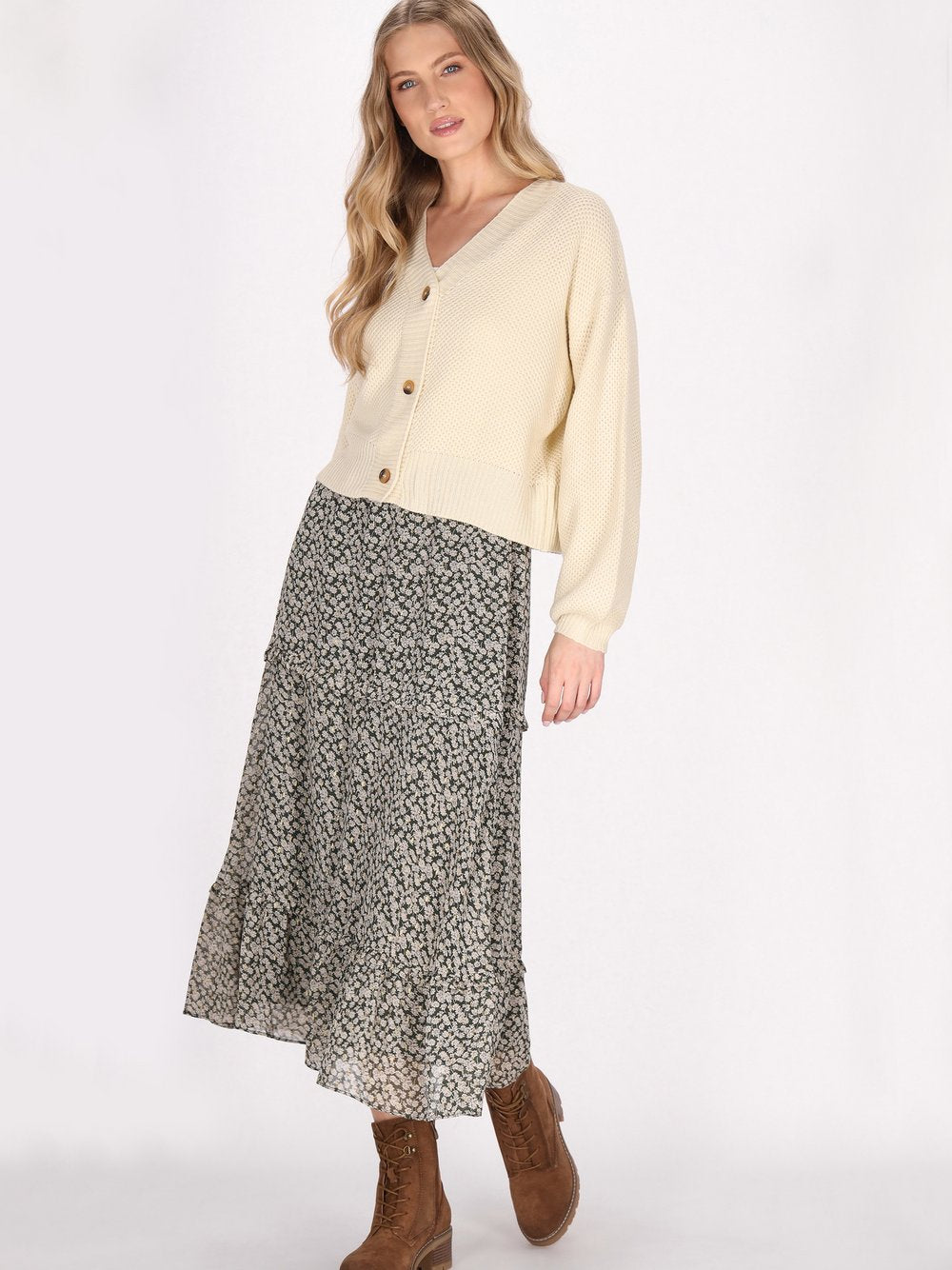 Dreimaster Strickjacke Damen gestreift