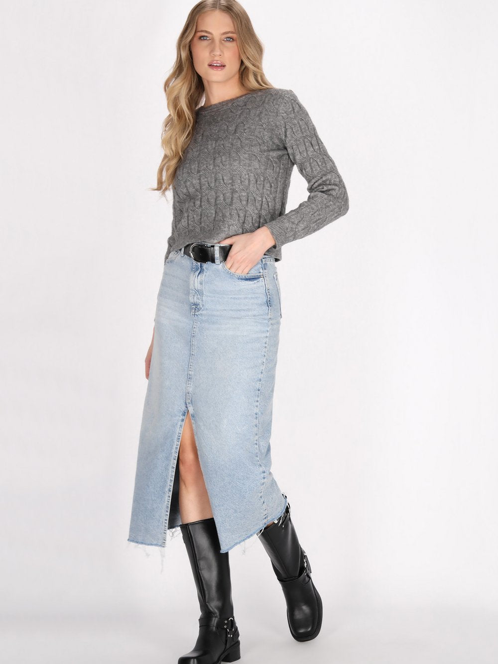 Dreimaster Zur Seite fahren Damen gemustert