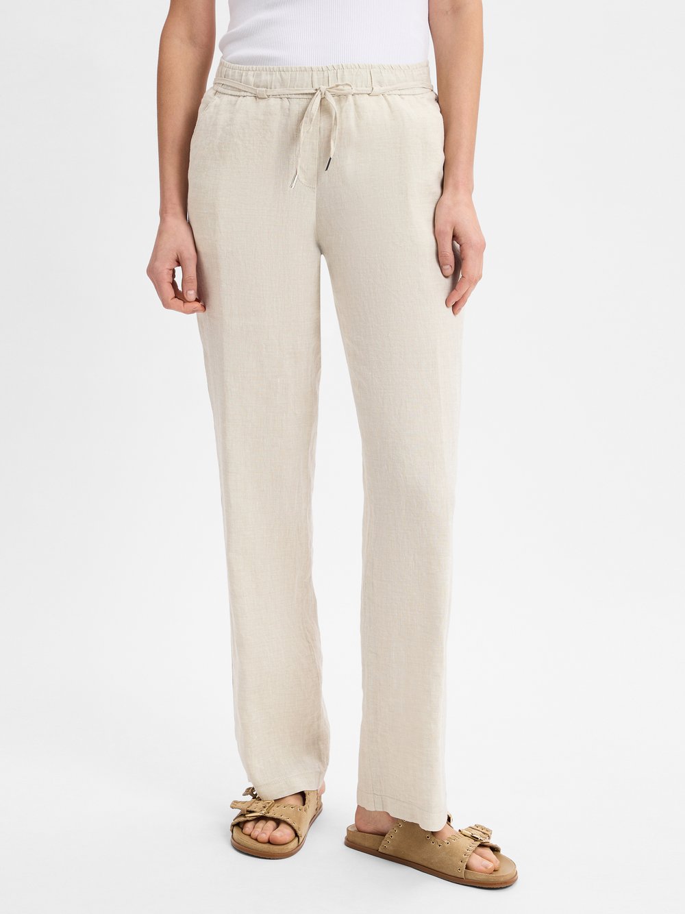 BRAX Leinenhose Damen meliert