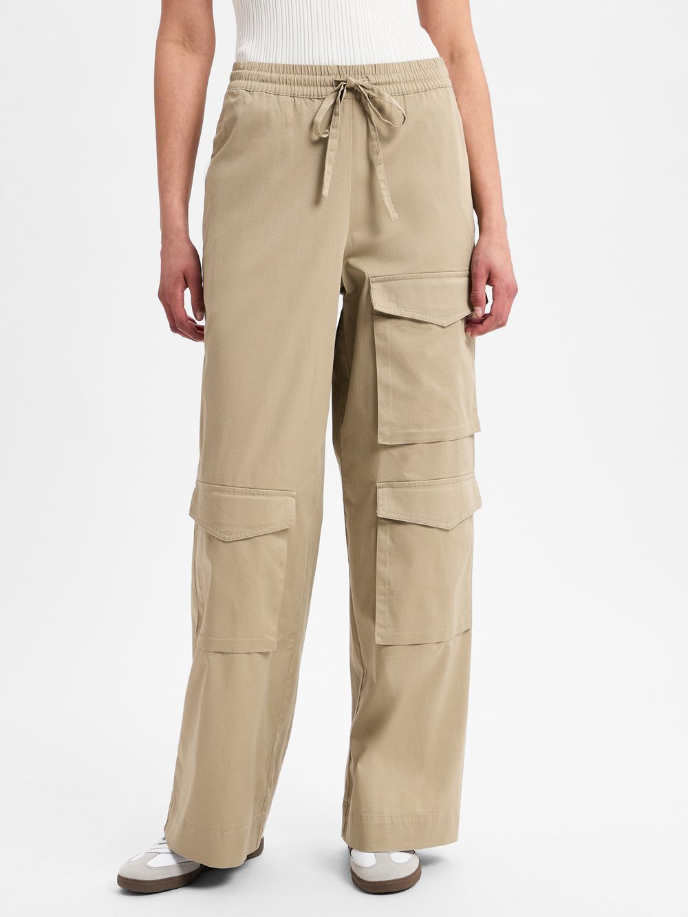 Marie Lund Stoffhose Damen Baumwolle