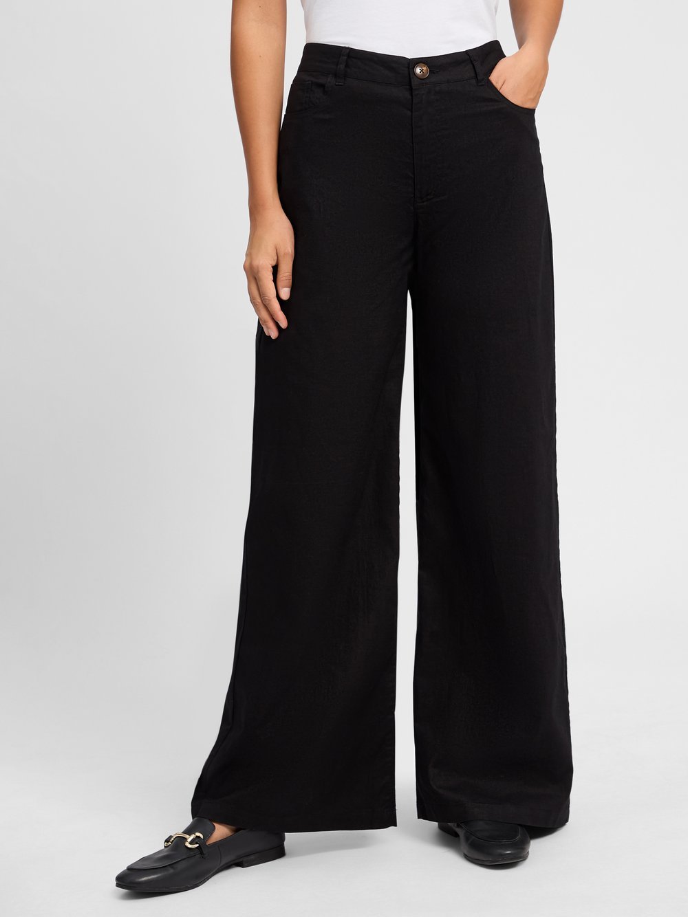 Franco Callegari Hose Damen Leinen