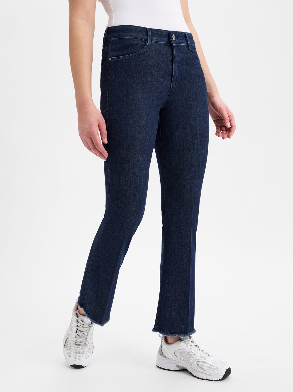 BRAX Bootcut-Jeans Damen Baumwolle