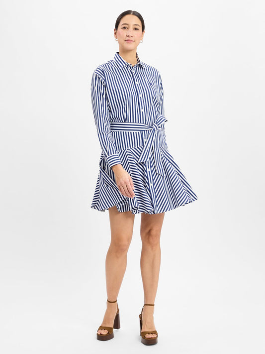 Polo Ralph Lauren Freizeitkleid Damen Baumwolle gestreift