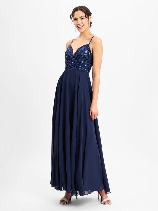 Swing Abendkleid Damen Kunstleder