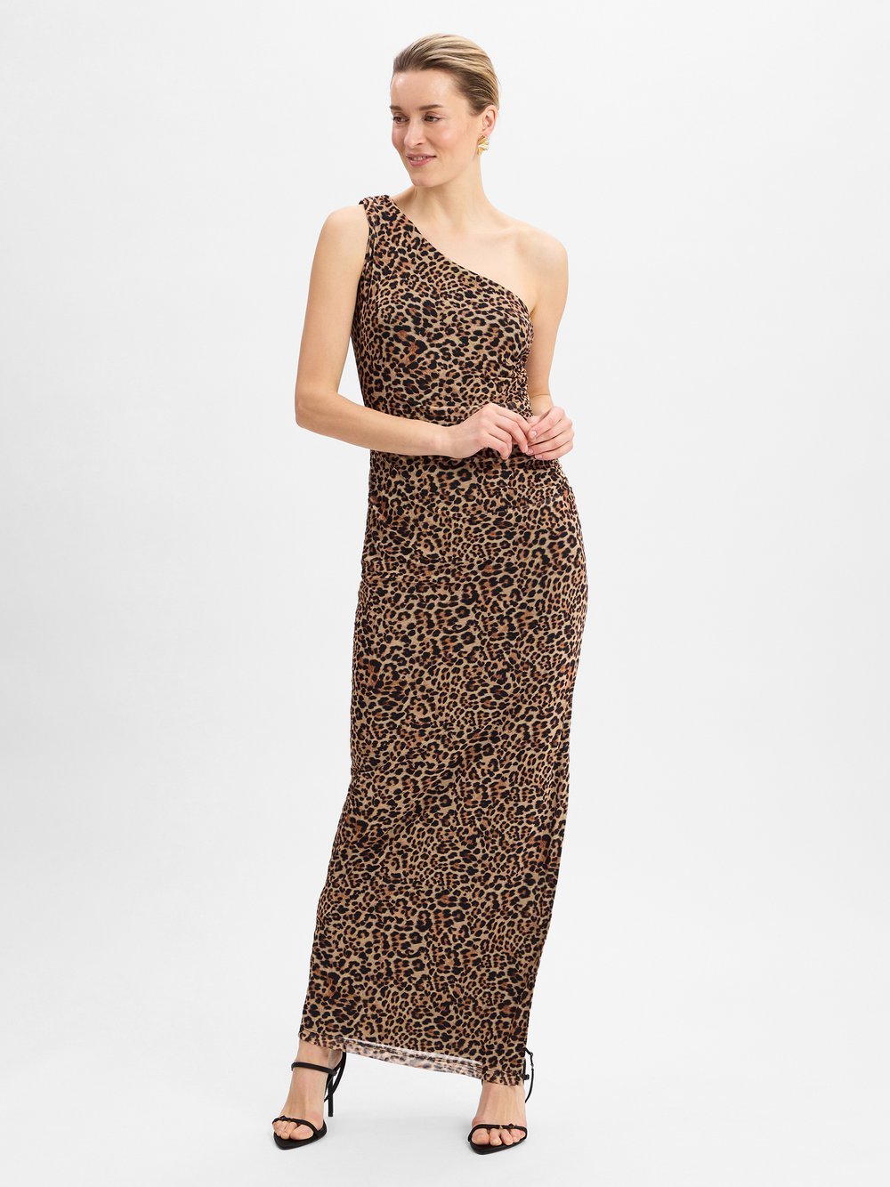 Swing Abendkleid Damen gemustert