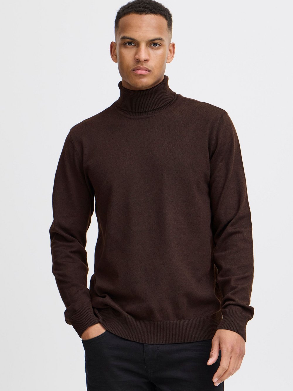 BLEND Strickpullover Herren meliert