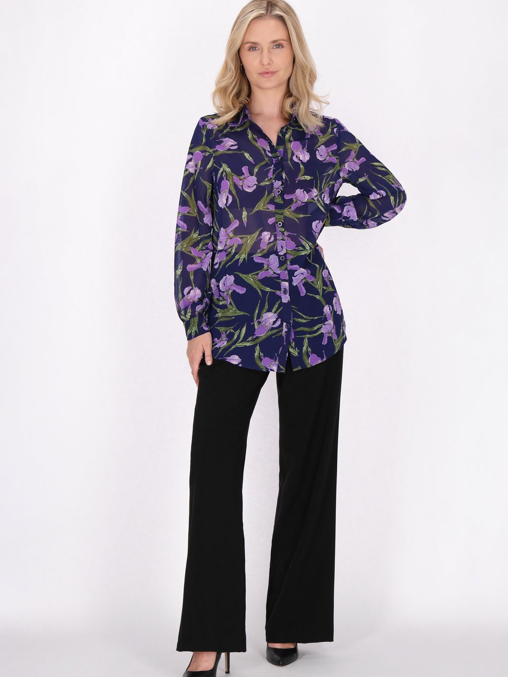 Usha Bluse Damen bedruckt