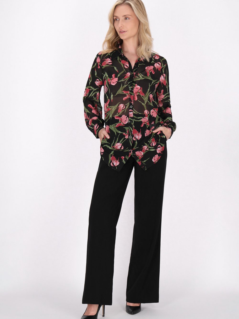 Usha Bluse Damen bedruckt
