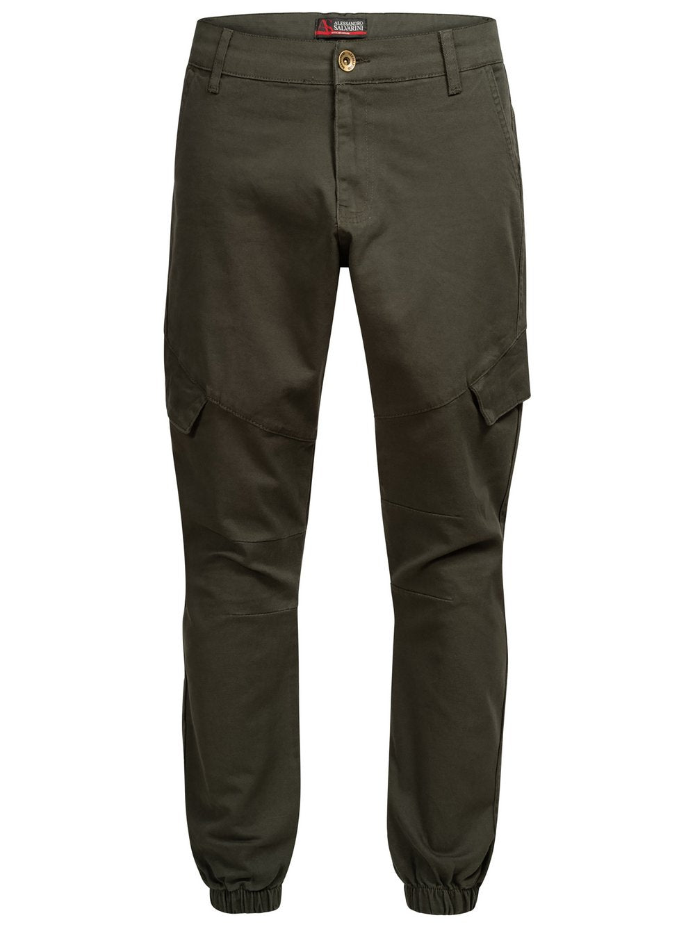 Alessandro Salvarini Cargohose Herren Baumwolle
