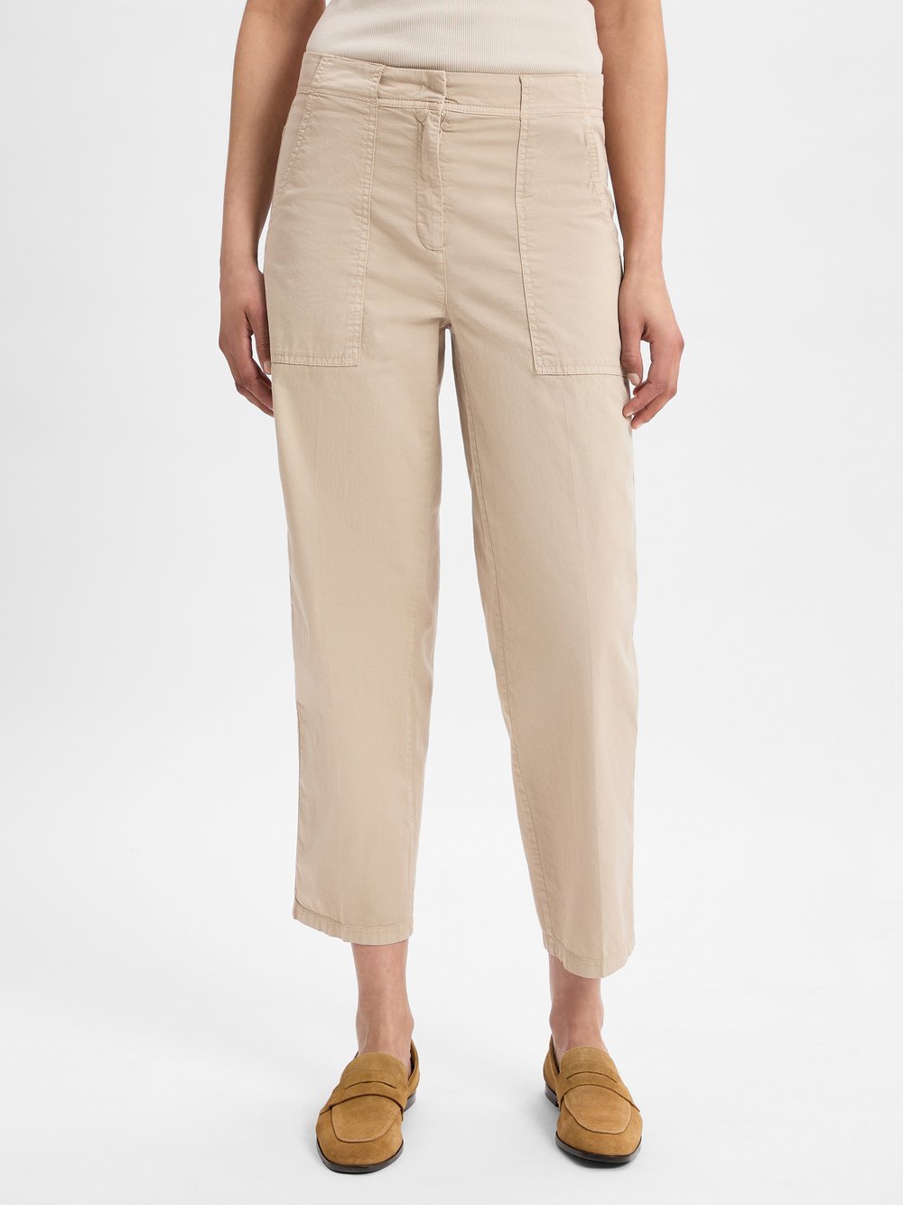 Cambio Stoffhose Damen Baumwolle