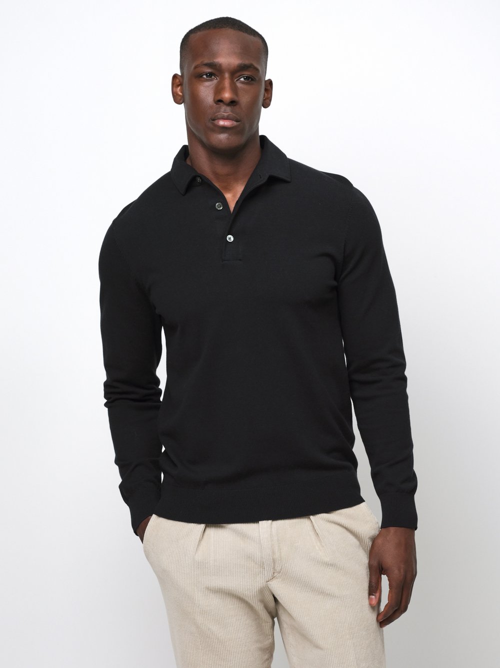 Profuomo Poloshirt Herren Lyocell