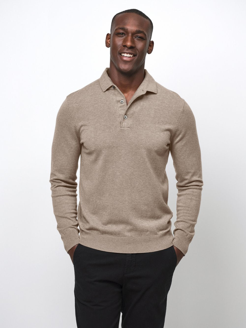 Profuomo Poloshirt Herren Lyocell