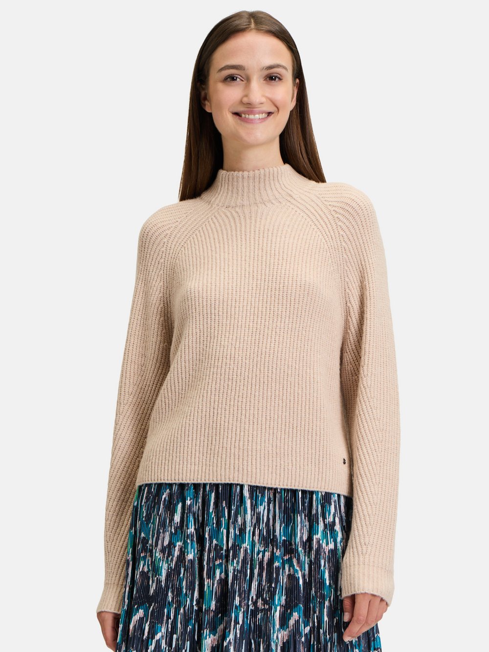 Betty & Co Grobstrick-Pullover Damen Polyamid