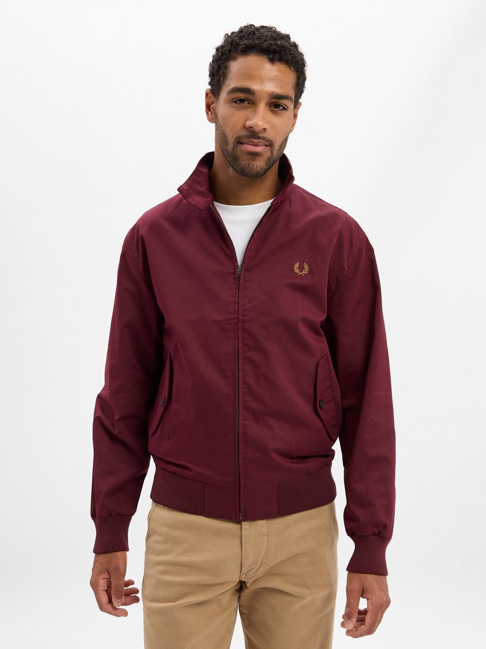 Fred Perry Blouson Herren Baumwolle