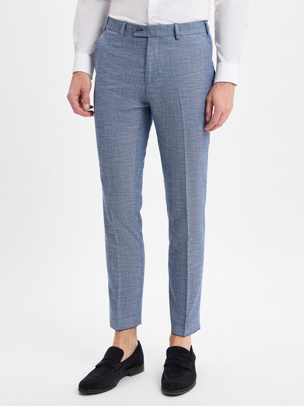 Finshley & Harding Baukasten-Hose Herren Viskose gemustert