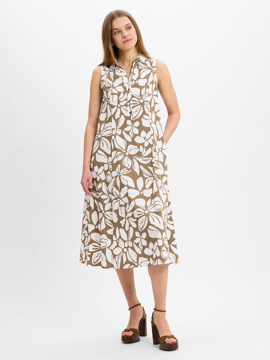 Robe Légère Freizeitkleid Damen Baumwolle gemustert