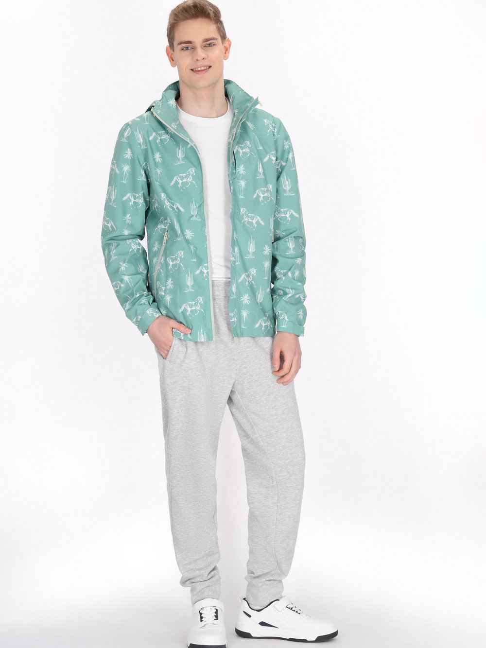 Mo Jacke Herren bedruckt