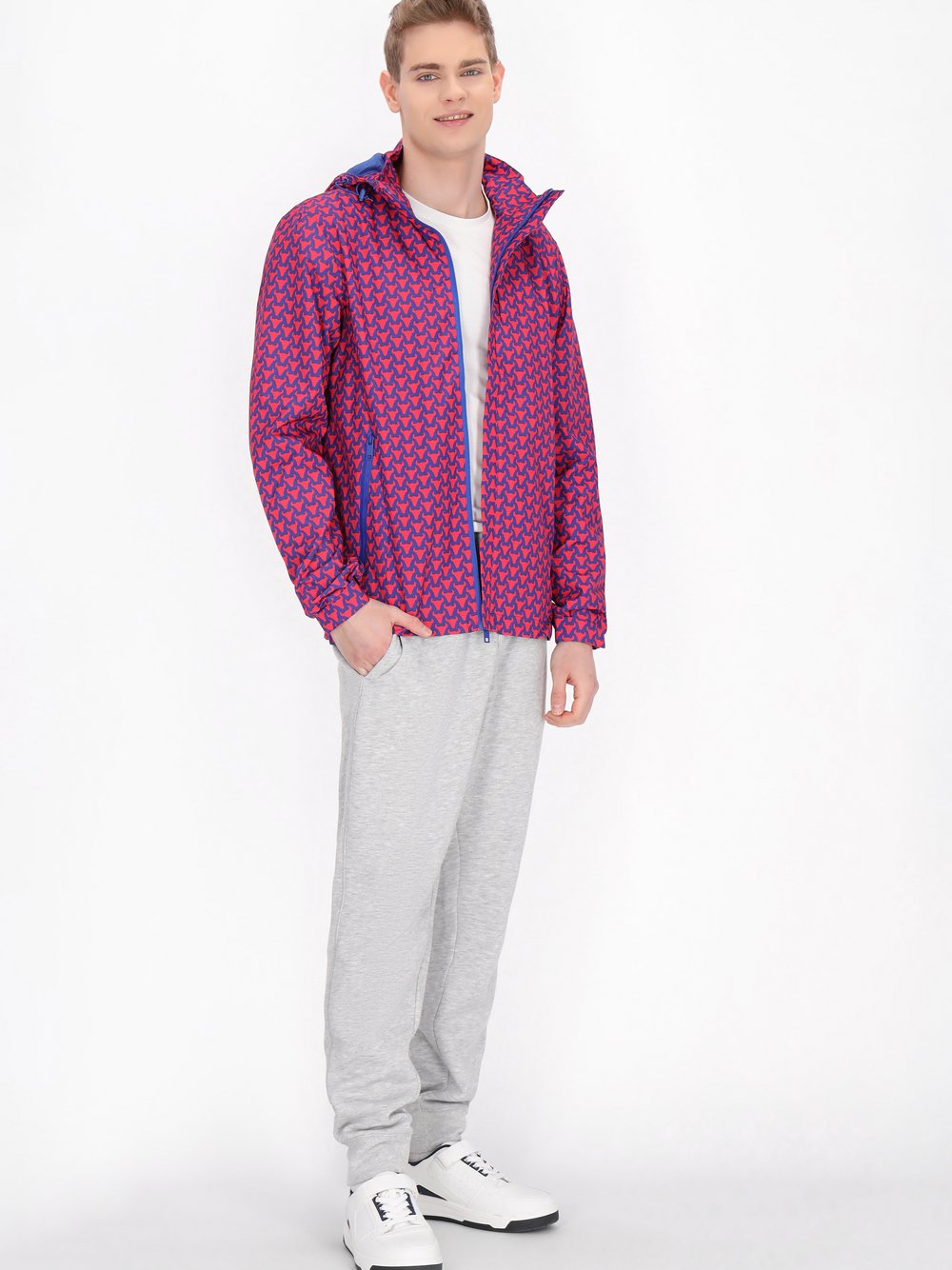 Mo Jacke Herren bedruckt