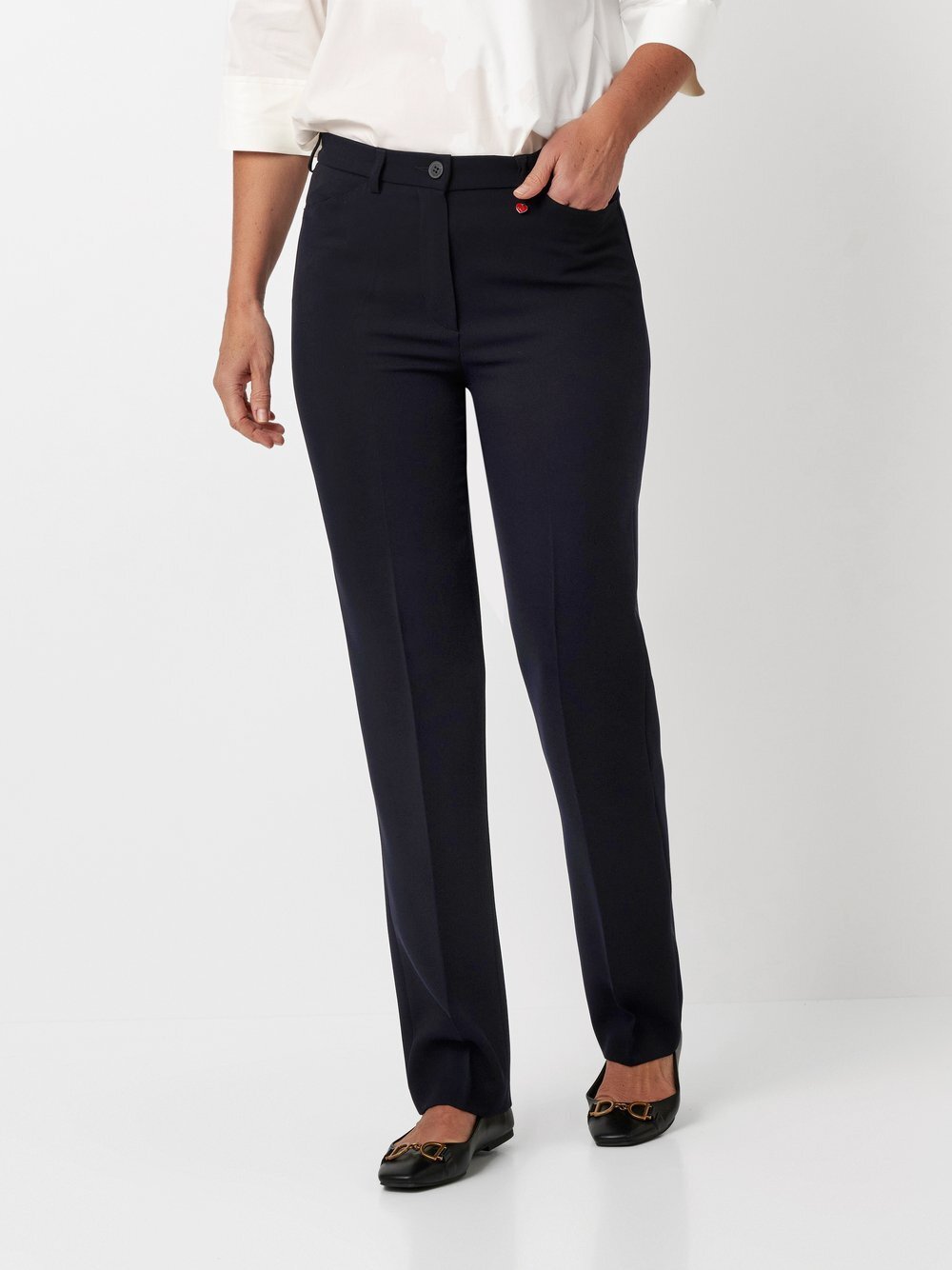 Relaxed Hose Damen gemustert