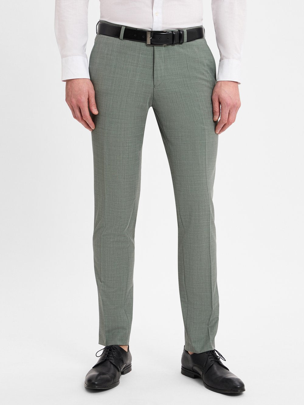 CG - CLUB of GENTS Baukasten-Hose Herren Slim Fit Wolle