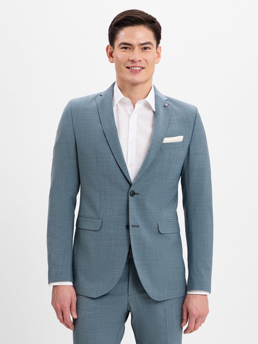 CG - CLUB of GENTS Baukasten-Sakko Herren Slim Fit Wolle