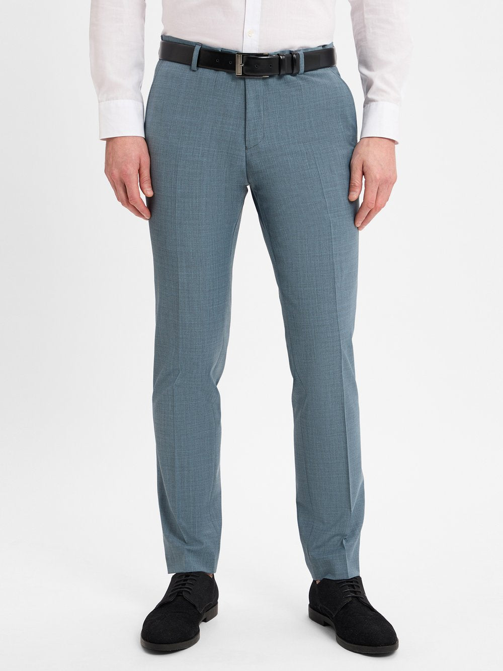 CG - CLUB of GENTS Baukasten-Hose Herren Slim Fit Wolle