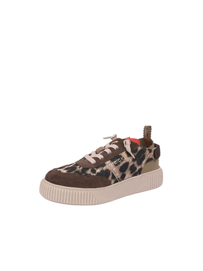 Crickit Sneaker Damen Leder bedruckt