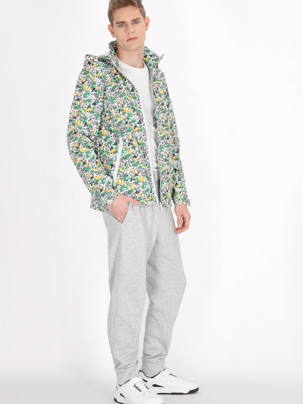 Mo Jacke Herren bedruckt