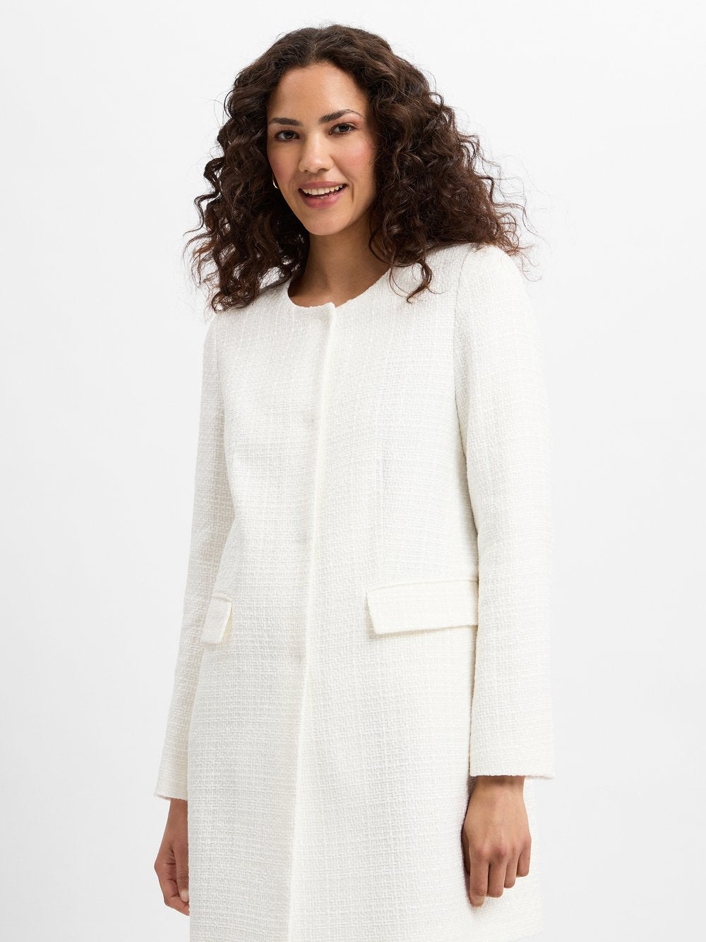 comma Blazermantel Damen Baumwolle