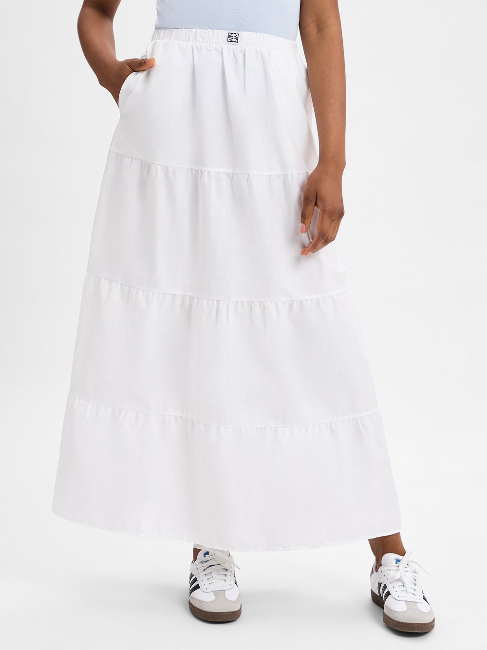 Noisy May Maxirock Damen Baumwolle