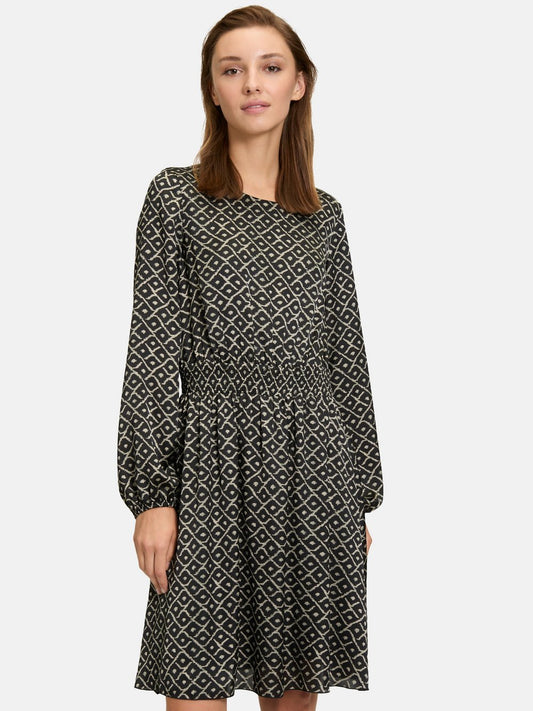 Cartoon Wickelkleid Damen gemustert