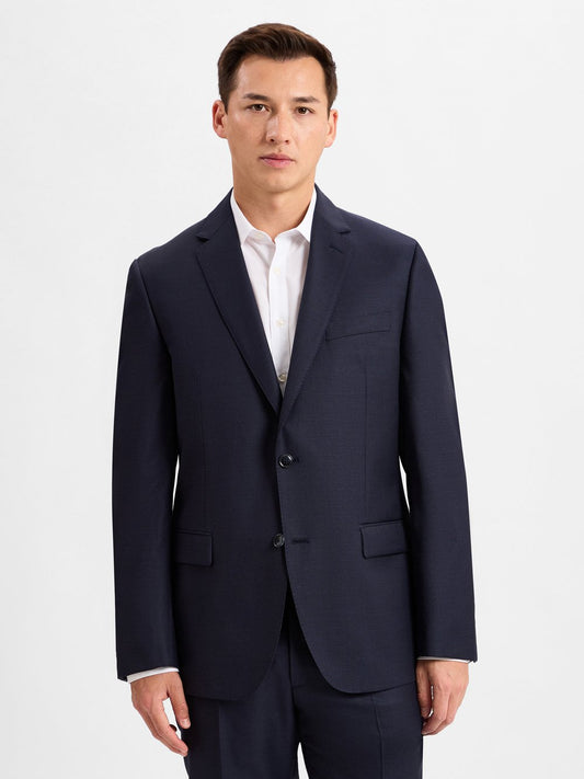 Digel Baukasten-Sakko Herren Modern Fit Schurwolle strukturiert