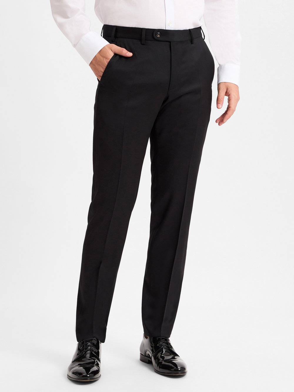 Digel Baukasten-Hose Herren Modern Fit Schurwolle