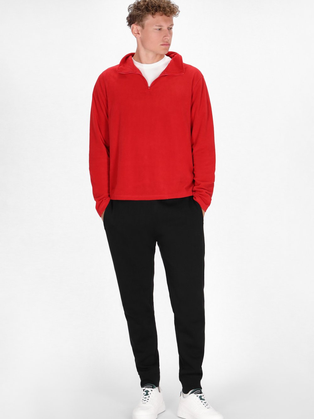 Mo Fleecepullover Herren