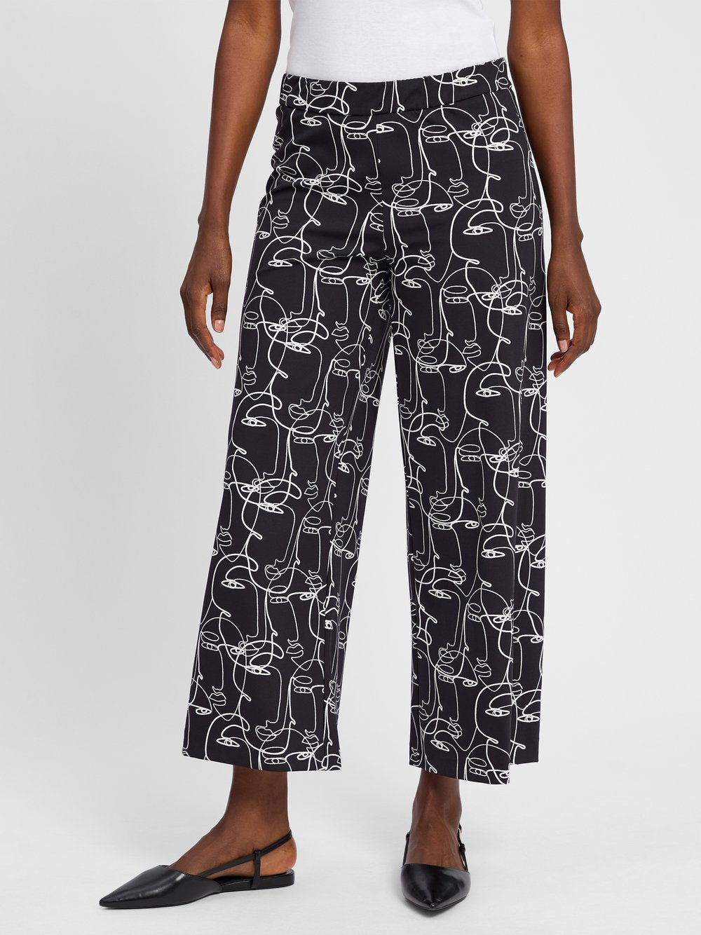 MAC Stoffhose Damen Polyamid bedruckt